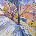Watercolor - Changing Seasons Landscape
